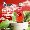 Pampino Basil seed drink pomegrante flavor